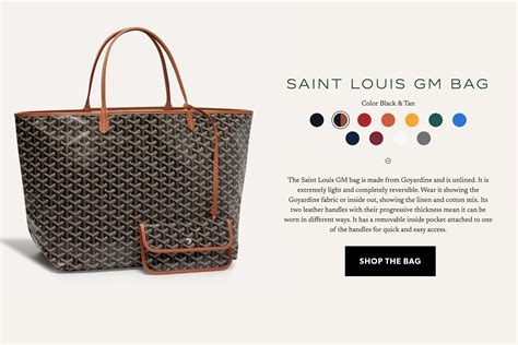 goyard men's carryall|Goyard bags not working.